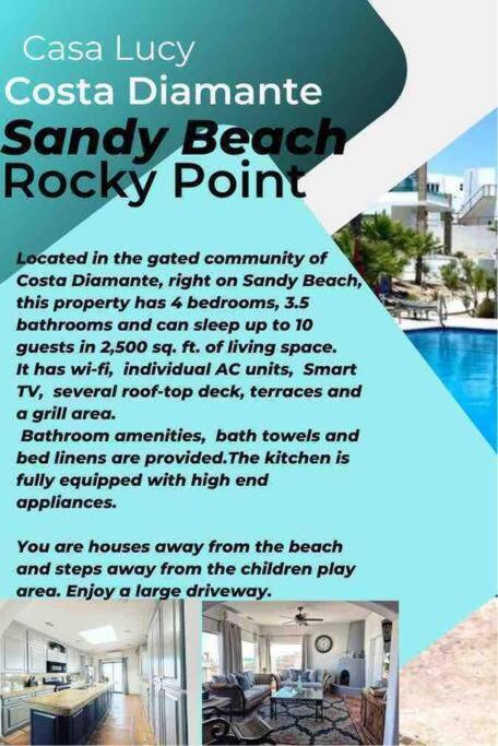 Lux 3 Master Bdroom On Sandy Beach W No Cleaining Fee Пуэрто-Пеньяско Экстерьер фото